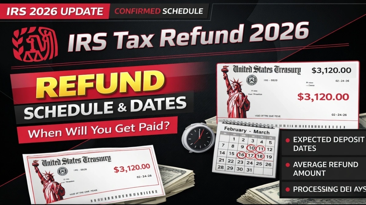 2026 refund schedule