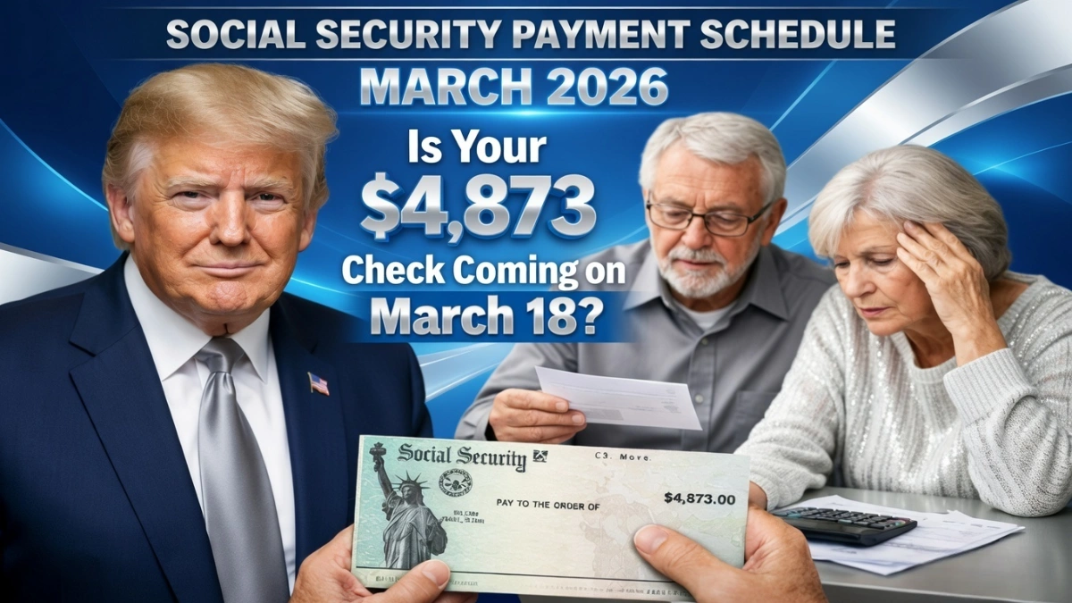 $4873 Social Security check