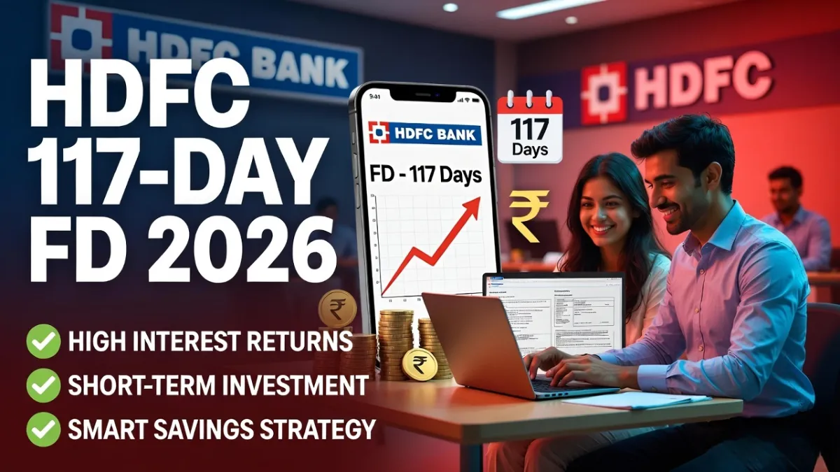 HDFC Bank 117-Day Fixed Deposit