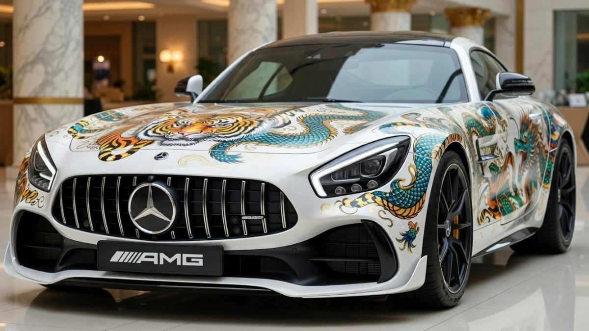 Mercedes AMG hybrid supercar