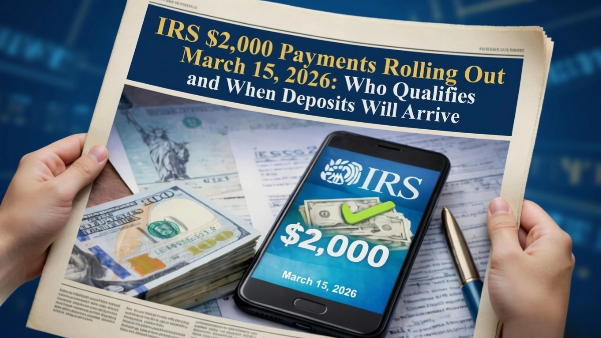 irs 2000 payment march 2026